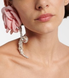 Magda Butrym Embellished gold-plated single earring