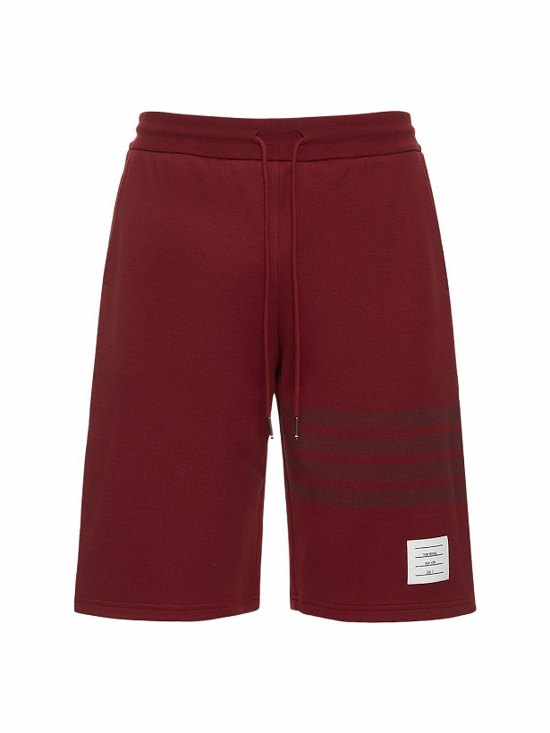 Photo: THOM BROWNE - Cotton Jersey Shorts