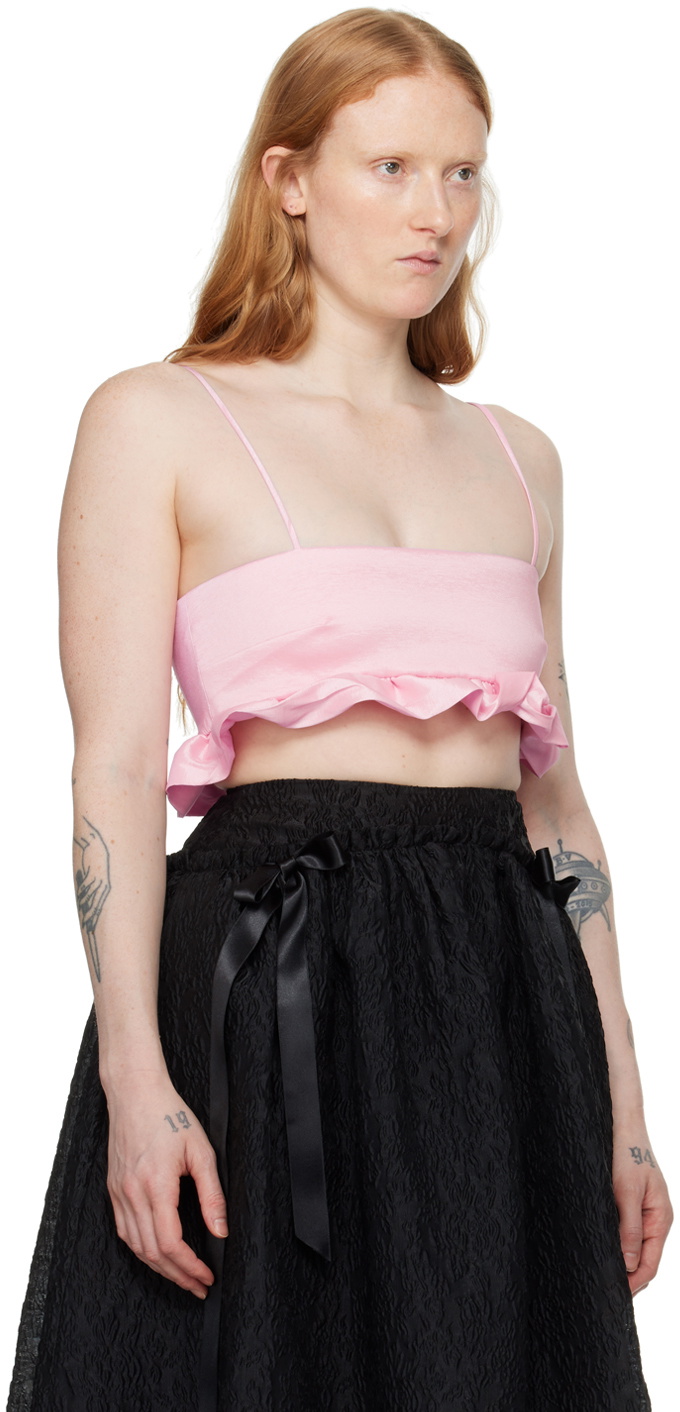 Kika Vargas Pink Ariana Camisole