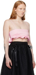 Kika Vargas Pink Ariana Camisole