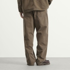 Unlikely Dry Goods Men's Time Travel Wide Jeans in Brown Wash