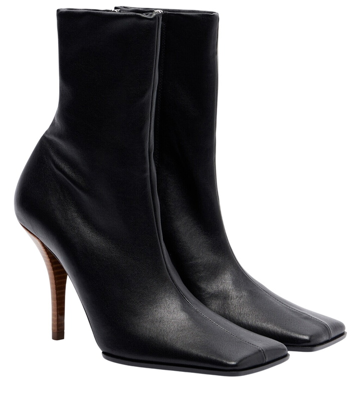 Photo: Alaïa Leather ankle boots