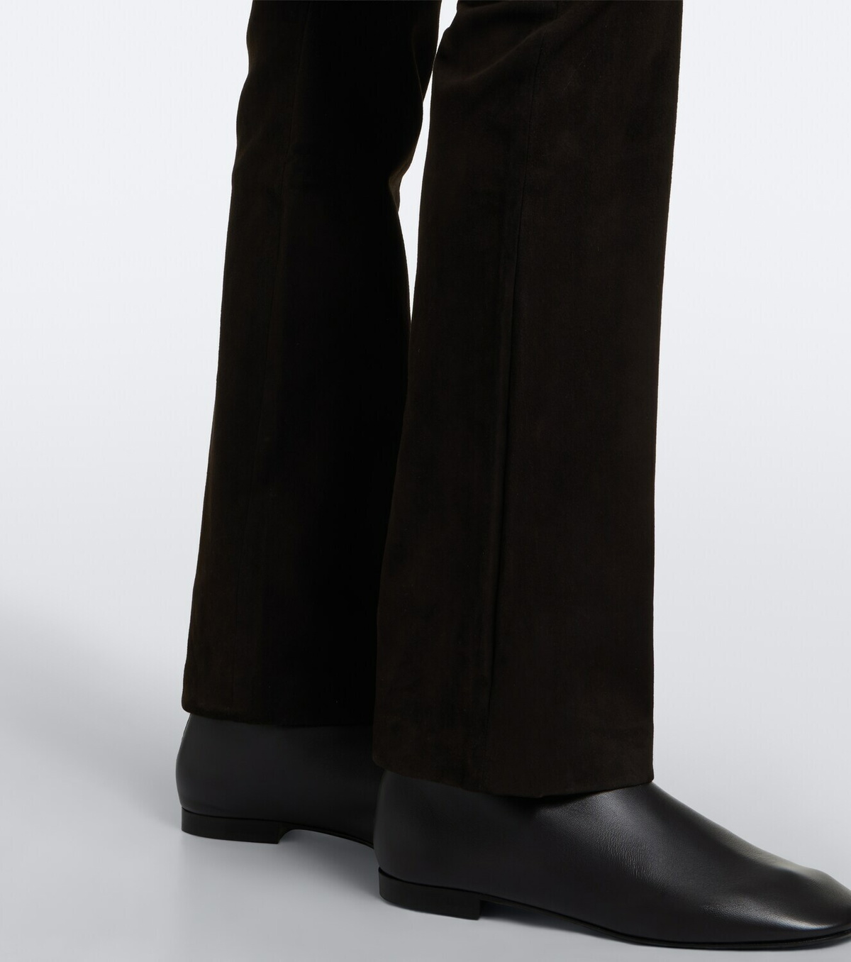 Arma Albie suede straight pants