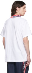 Y/Project White Fila Edition Three Collar T-Shirt