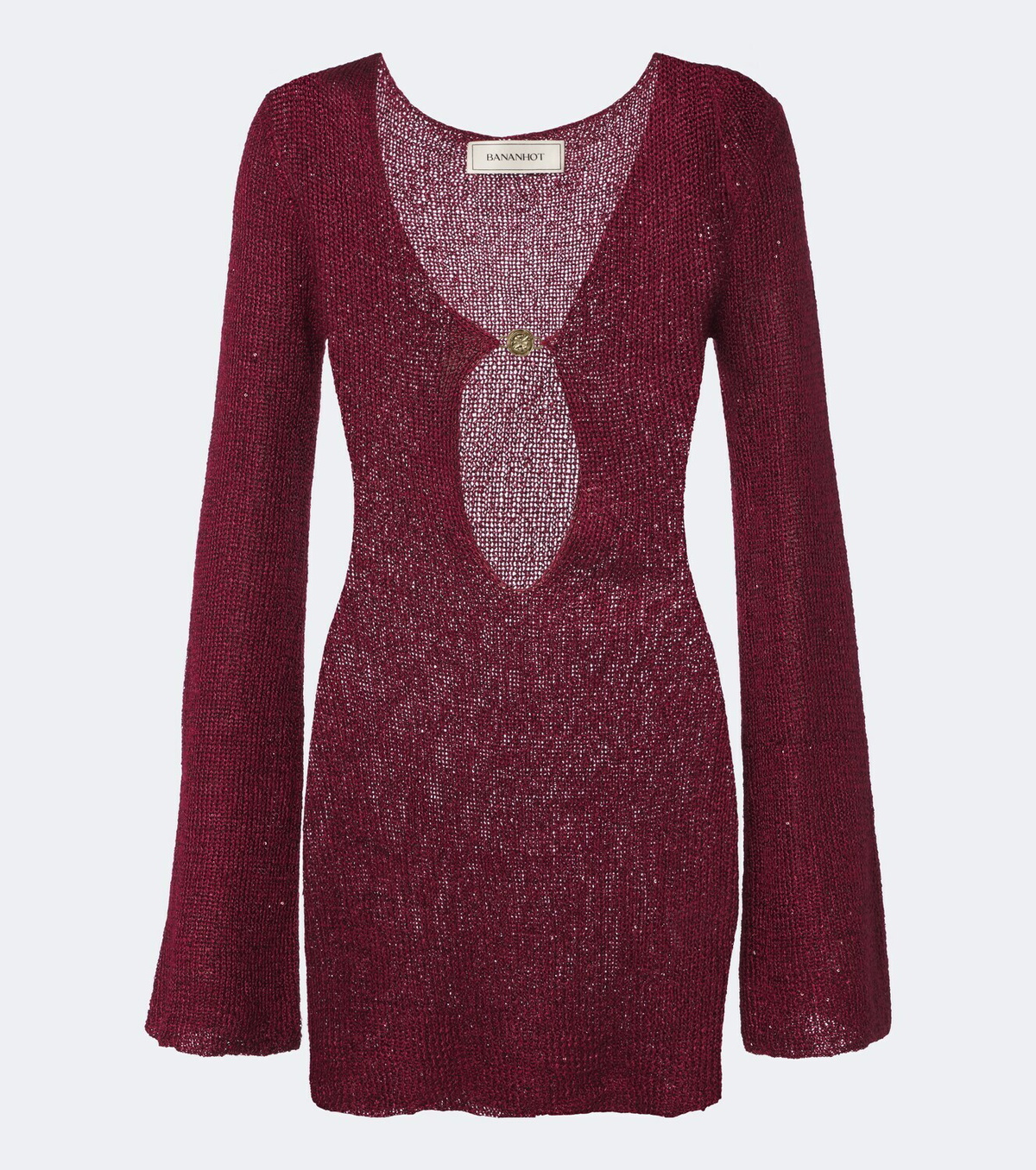 Bananhot Rey sequined knitted minidress