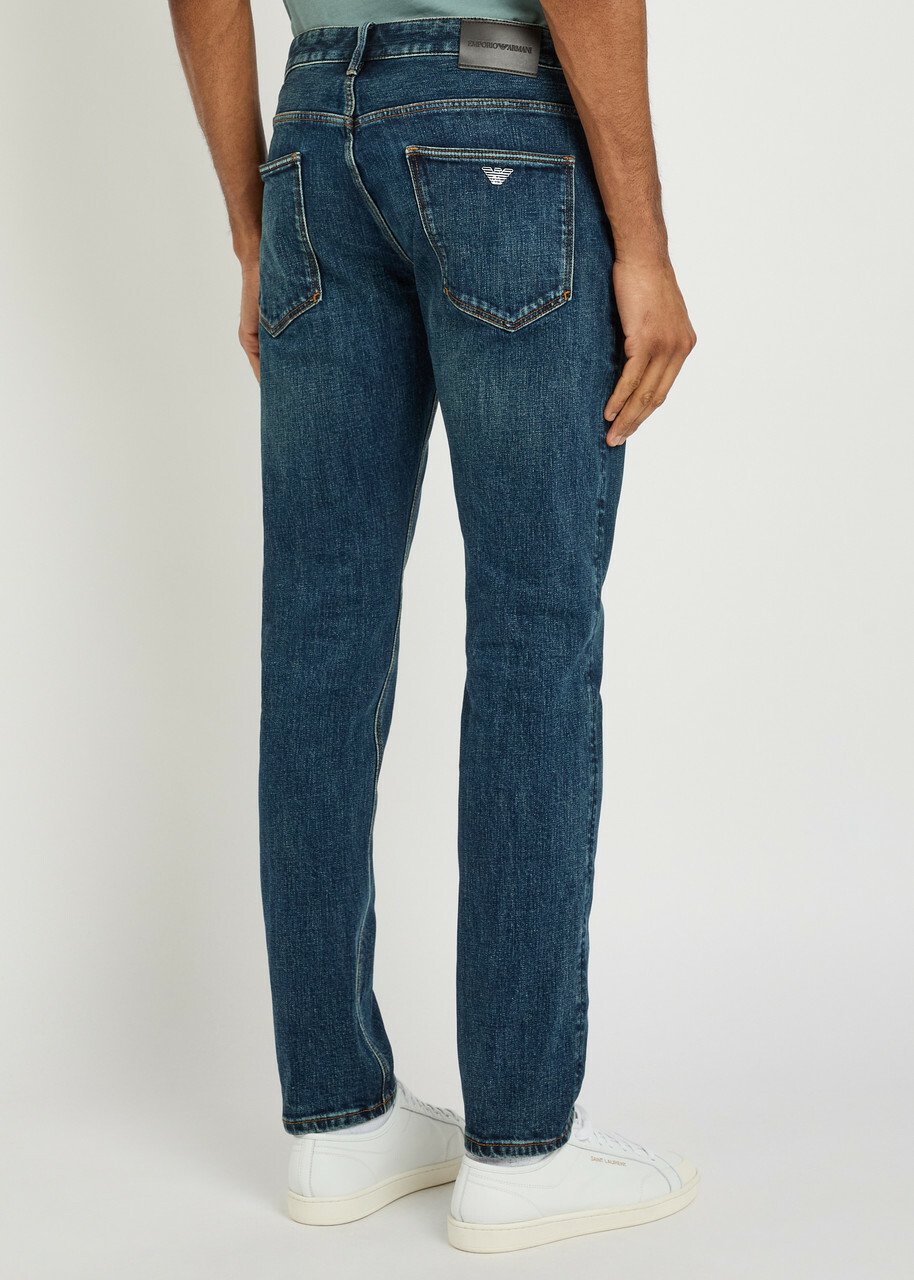 Emporio Armani J06 Slim-leg Jeans Blue
