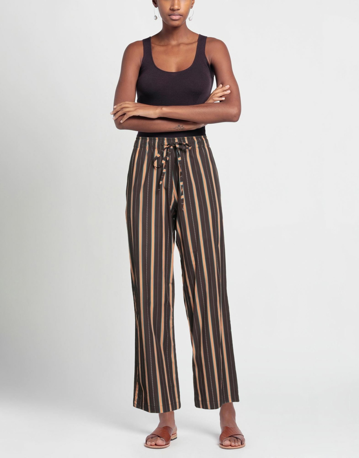 Siedrés Womens Pants Dark in Brown