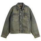 Represent Men's Denim Trucker Jacket in Blue Cream