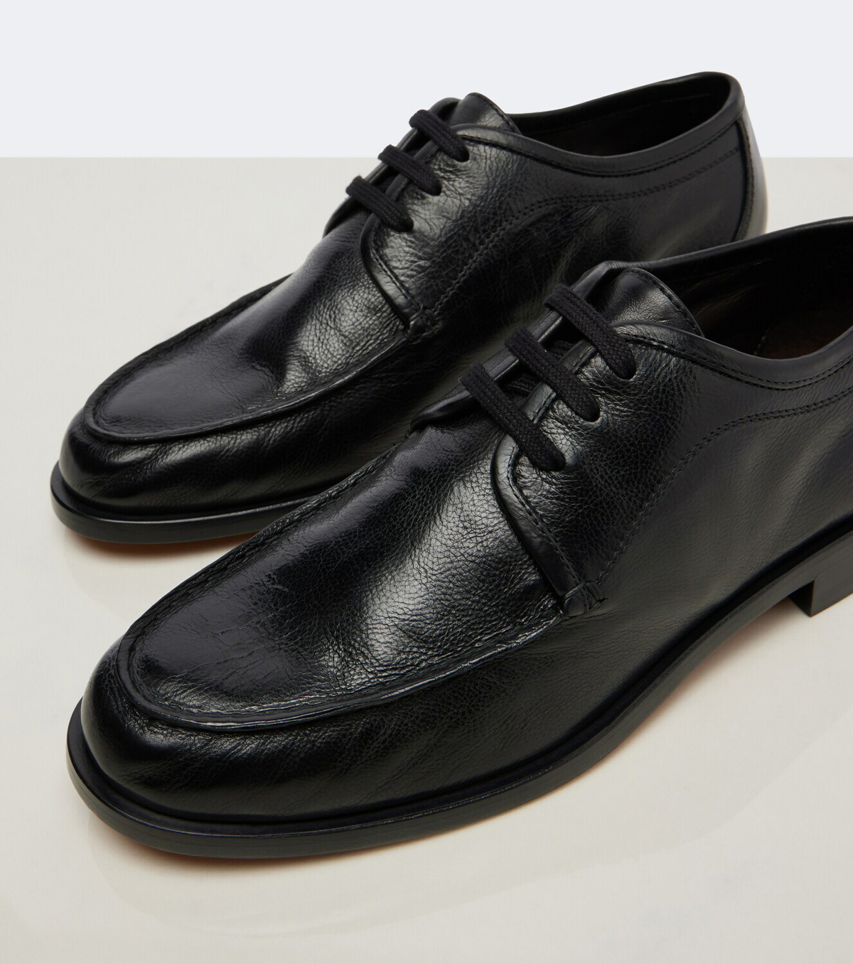 The Row Nino leather Derby shoes