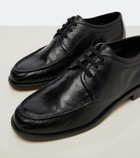 The Row Nino leather Derby shoes