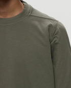 Rick Owens Drkshdw Knit T Shirt   Hustler T Green - Mens - Longsleeves