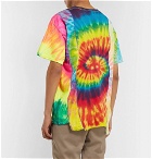 Needles - Panelled Tie-Dyed Cotton-Jersey T-Shirt - Multi