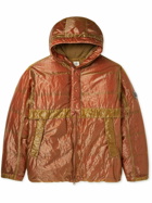 C.P. Company - Crinkled-Shell Hooded Down Jacket - Brown