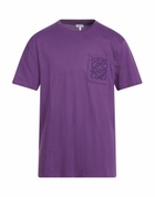 Loewe Mens T-shirt in Purple