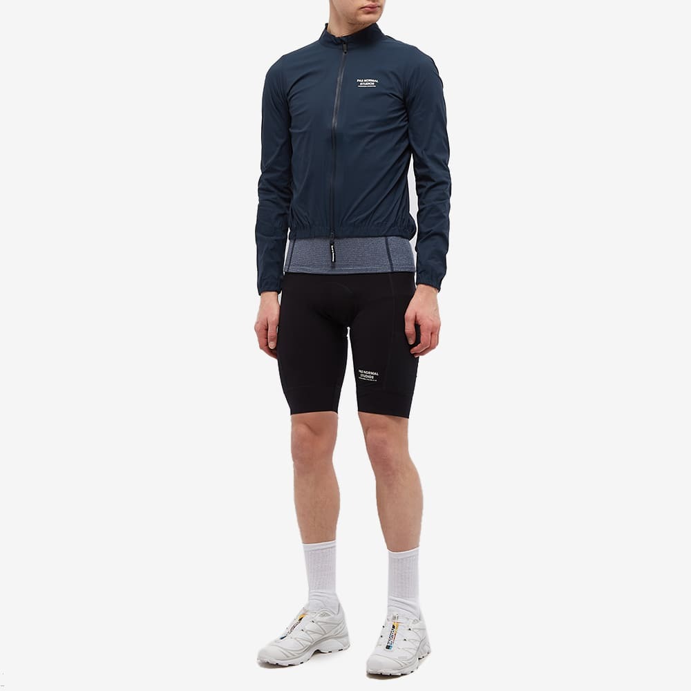 Pas Normal Studios Men's Mechanism Rain Jacket in Navy Pas Normal
