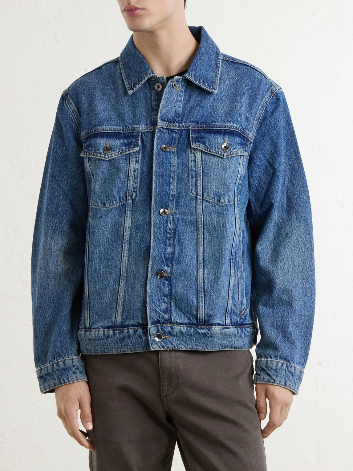 Rag & Bone - Denim Trucker Jacket - Blue