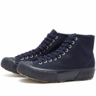 Artifact by Superga Men's 2435 Sateen Hi-Top Sneakers in Navy