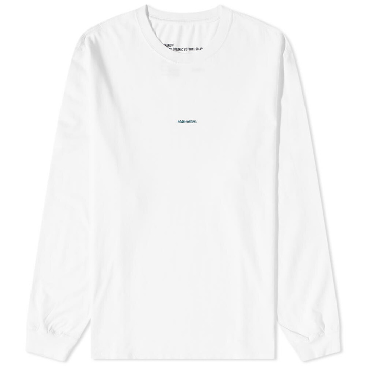 Photo: Maharishi Men's Long Sleeve Micro T-Shirt in White