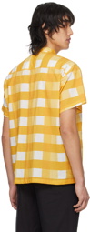 HARAGO Yellow Check Shirt