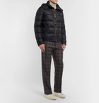 Valentino - Rockstud Quilted Shell Hooded Down Jacket - Men - Midnight blue