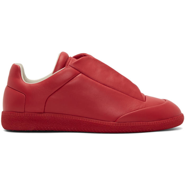 Photo: Maison Margiela Red Future Low Sneakers 