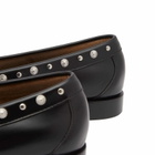 Bass Weejuns Men's Larson Western Stud Loafer in Black Leather
