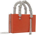 KARA Red Midi Phone Cord Bag