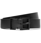 Maison Margiela - 2.5cm Leather Belt - Black