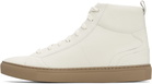 Hugo White High-Top Sneakers