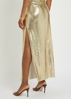 Rabanne Chainmail Maxi Skirt Gold