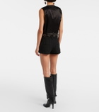 Isabel Marant Nicky pinstripe wool-blend vest