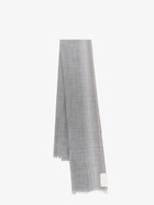 Brunello Cucinelli Scarf Grey   Mens