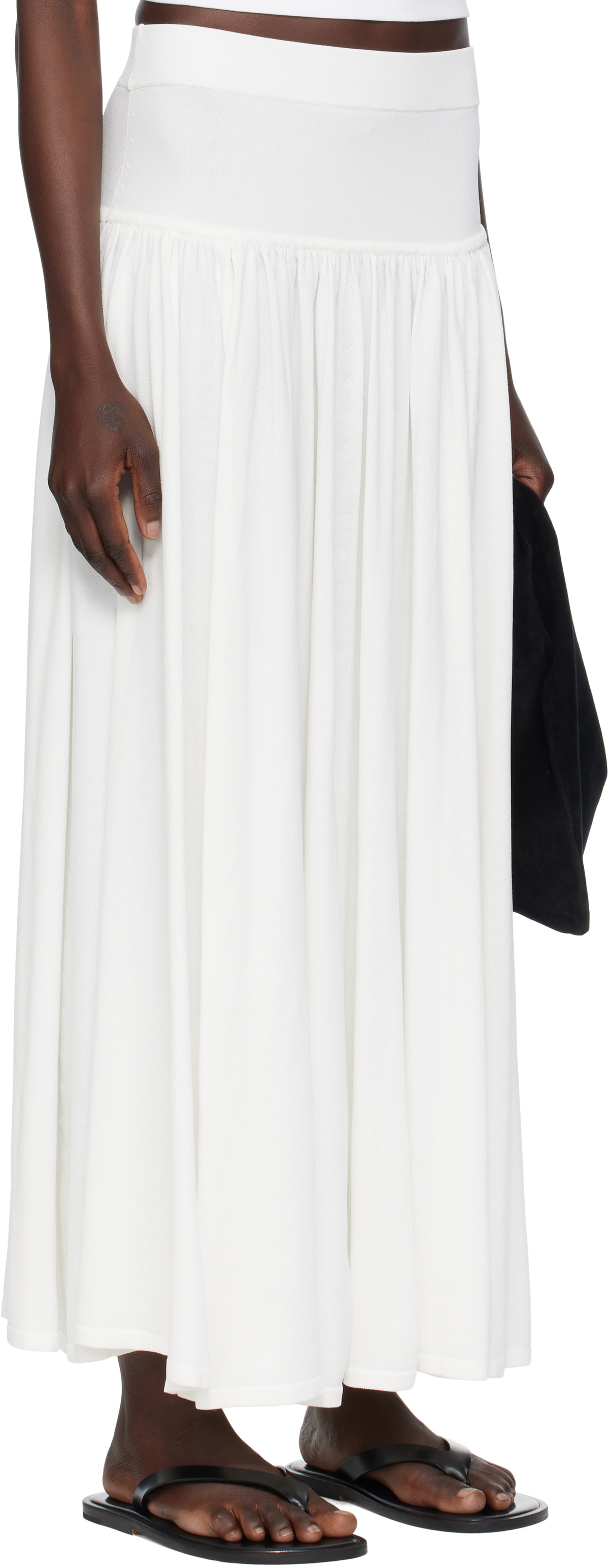 【関税込み】LouLou De Saison Skirts ROMY Long jersey skirt
