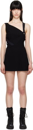 HYEIN SEO Black Halter Minidress