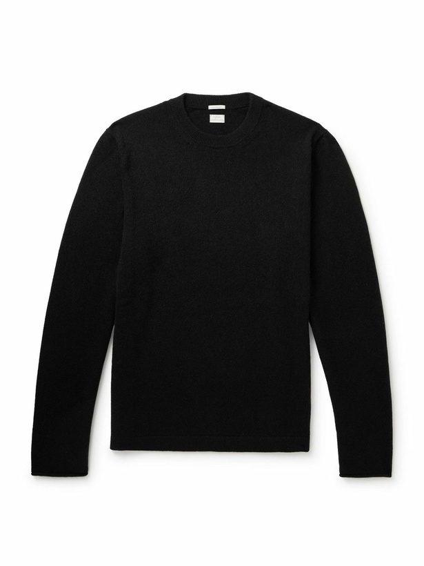 Photo: Massimo Alba - Cashmere T-Shirt - Black