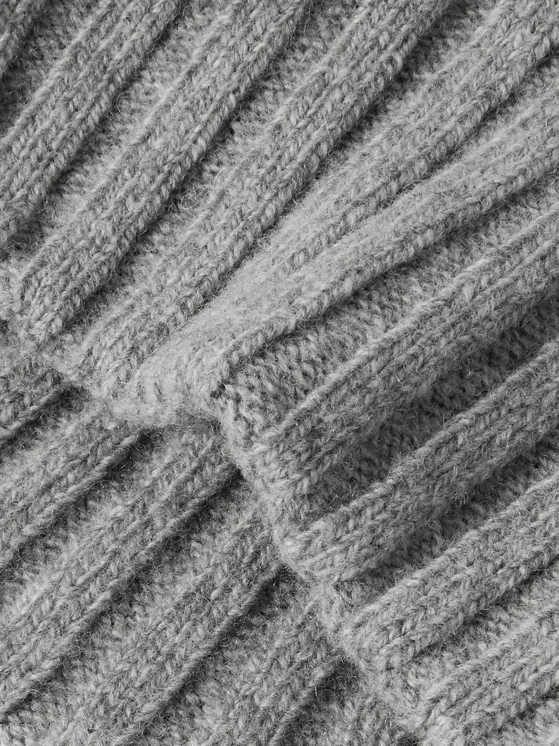 De Petrillo - Ribbed Wool and Cashmere-Blend Beanie
