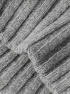 De Petrillo - Ribbed Wool and Cashmere-Blend Beanie