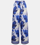 Rebecca Vallance Paros printed wide-leg pants
