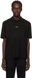 Hugo Black Bonded Polo