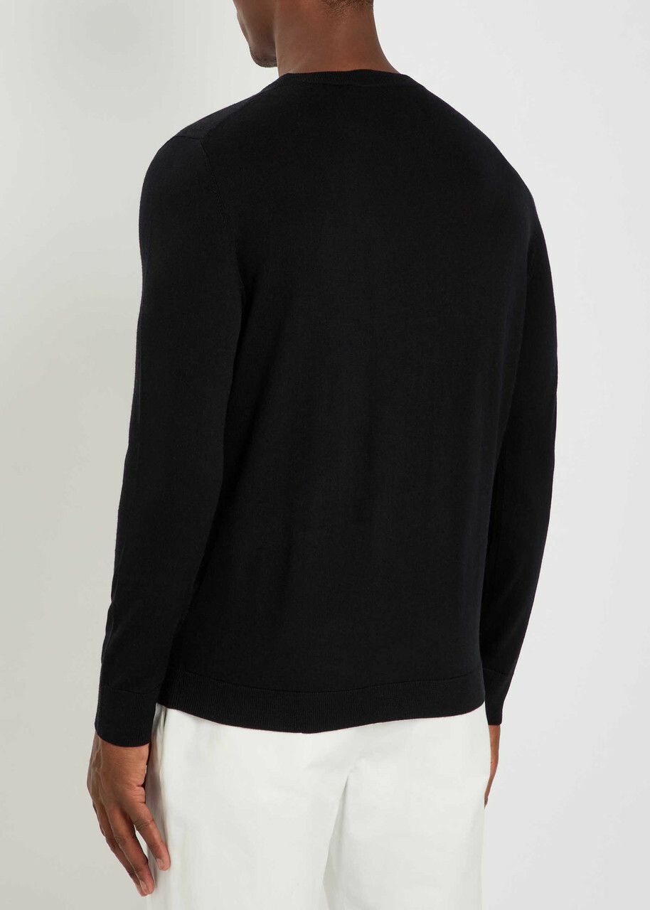 Allude Wool Jumper Black