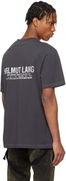 Helmut Lang Gray 'Meatpacking' T-shirt