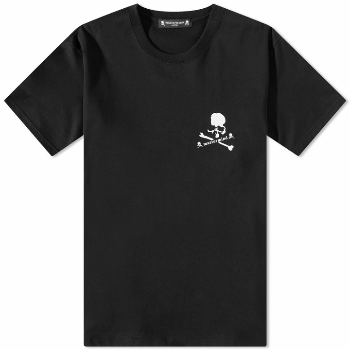 Photo: Mastermind Japan Men's GITD Skull T-Shirt in Black