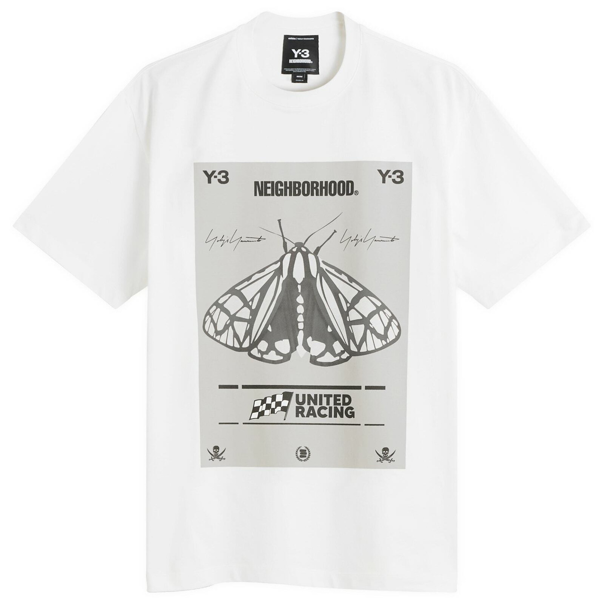 Y-3 Black Toketa Print Long Sleeve T-Shirt Y-3