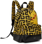 Balmain Black & Yellow Pokémon Edition City Backpack