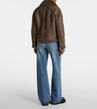 Yves Salomon Meteo shearling-lined leather jacket