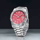Duxot Marcel Automatic Pink Dial Mens Watch DX-2059-CC