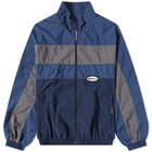 Neighborhood Men's Track Panelled Jacket in Navy