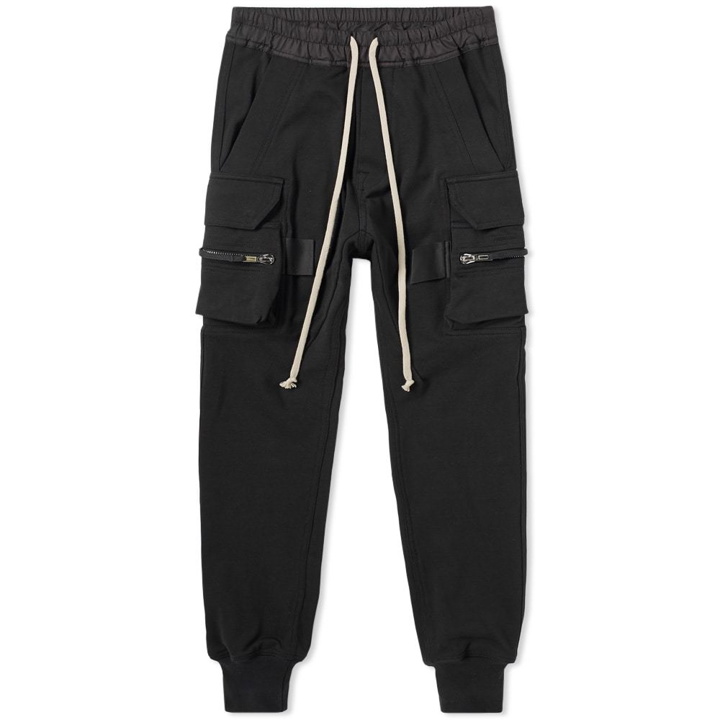 Photo: Rick Owens Cargo Jog Fitted Pant Black
