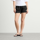 Adidas Women's Lace 3 Stripe Shorts in Black