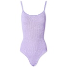 Hunza G Women's Pamela Swimsuit in Lilac 